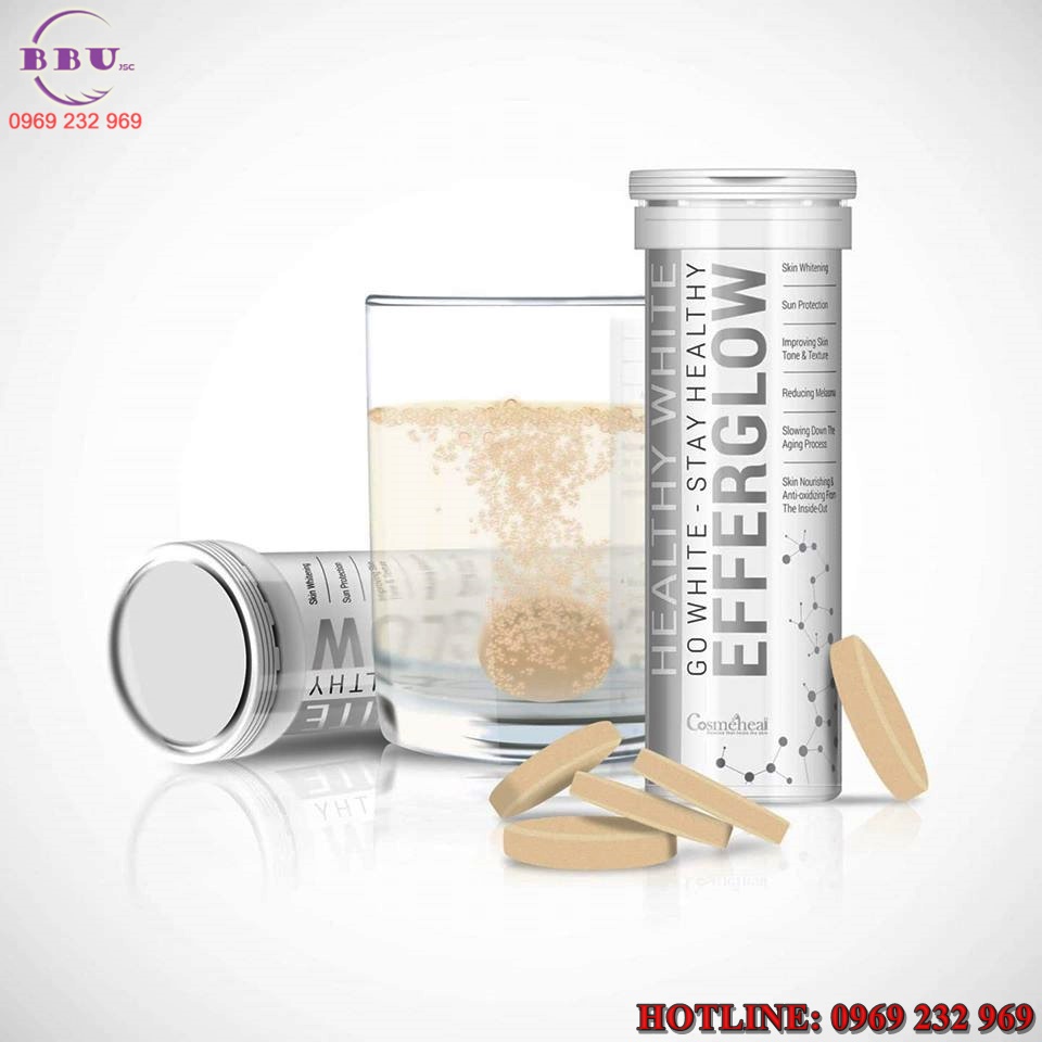 Công dụng của viên sủi trắng da Efferglow Healthy White