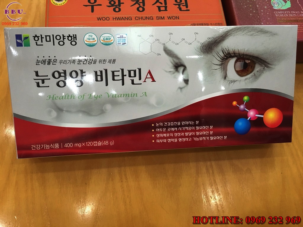Hướng dẫn sử dụng viên uống bổ mắt Samsung Bright Light Vita A 