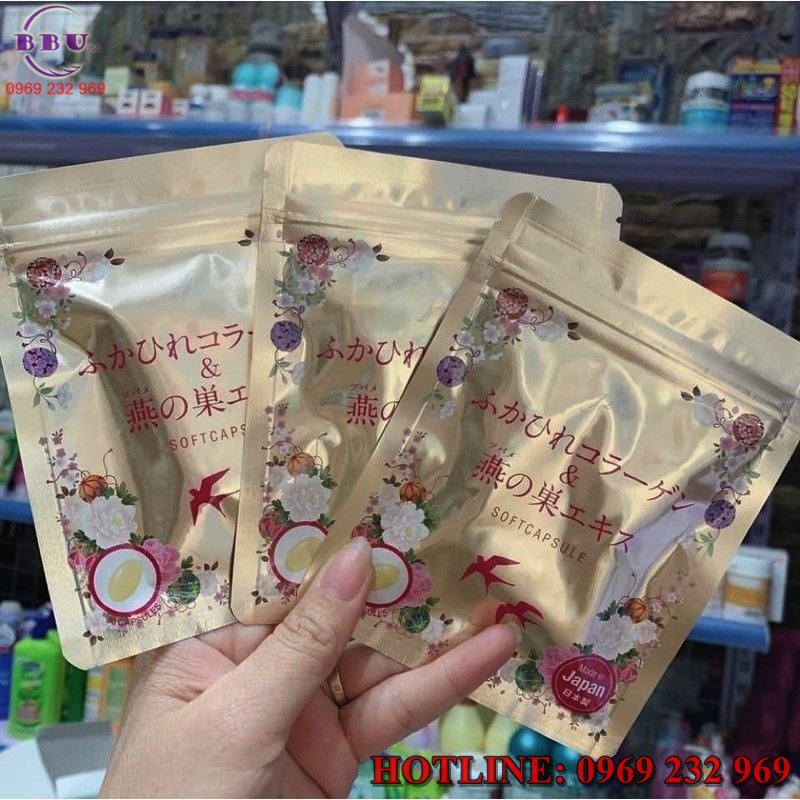 Thành phần viên uống Collagen yến tươi