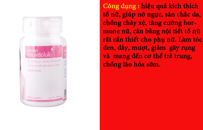 Viên thuốc Yanhee chiết xuất từ thiên nhiên 