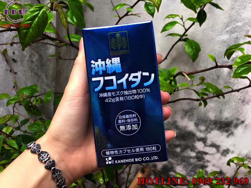 Công dụng viên uống tảo Fucoidan Okinawa xanh 