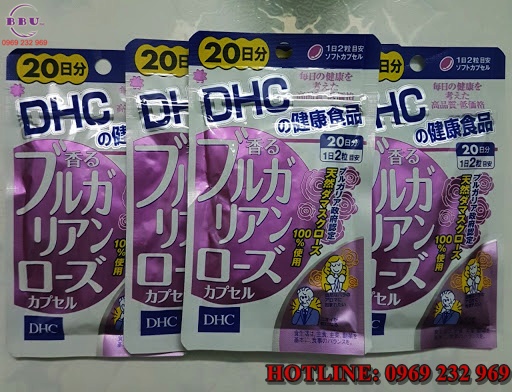 Công dụng của viên hoa hồng DHC