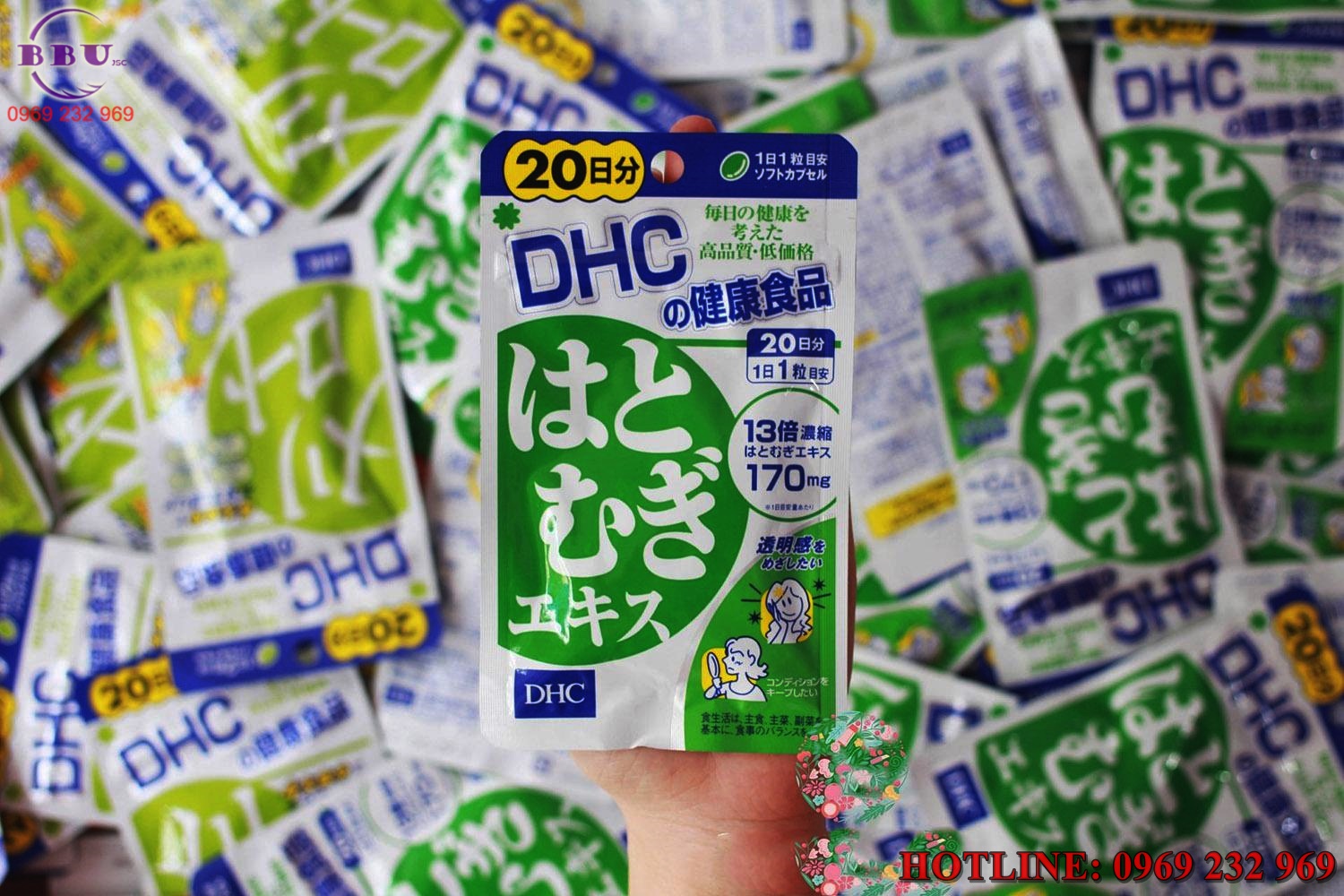 Công dụng của viên uống trắng da DHC