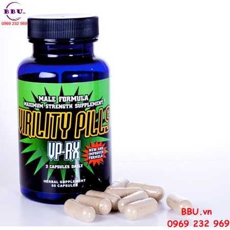 Virilty Pills VP-Rx 60 viên của Mỹ - Tăng sinh lý nam giới