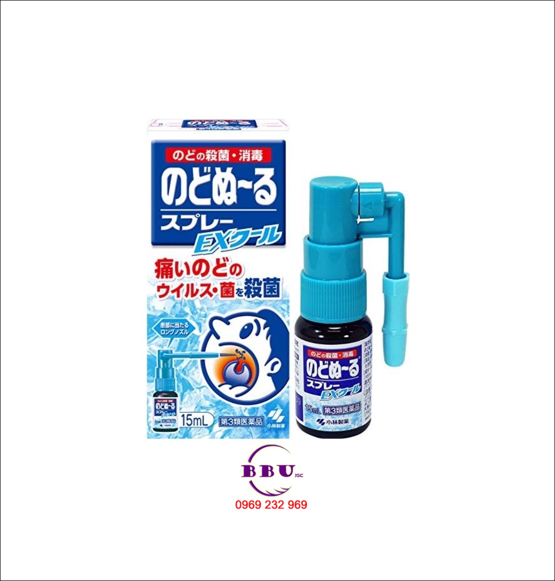 Hiệu quả của xịt họng Cobayashi 