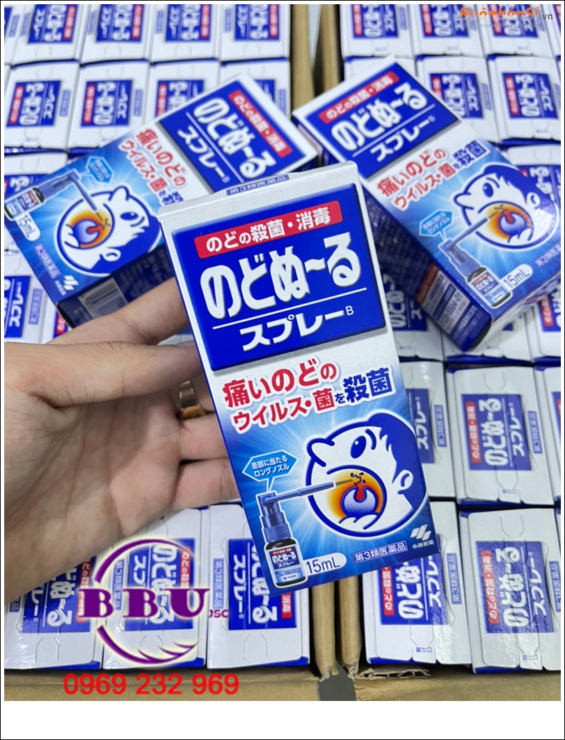 Xịt Kobayashi có dùng cho trẻ em được không 