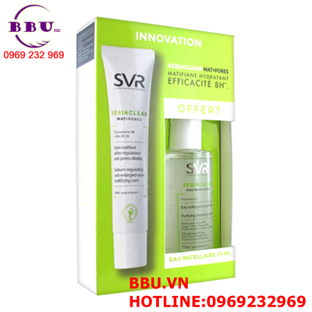 Bộ sản phẩm dưỡng da đặc biệt dành riêng cho da dầu svr