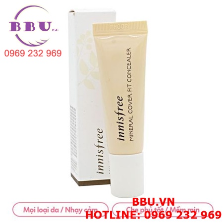 Che khuyết điểm innisfree mineral cover fit concealer