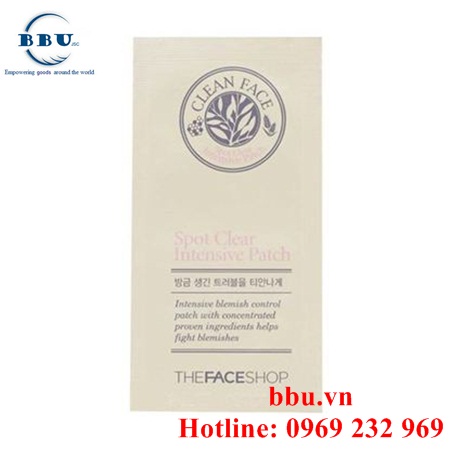 Dán mụn the face shop spot clear intensive patch