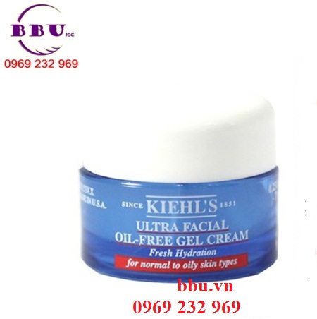 Kem chống lão hóa dành cho da dầu kiehl's ultra facial oil - free gel cream