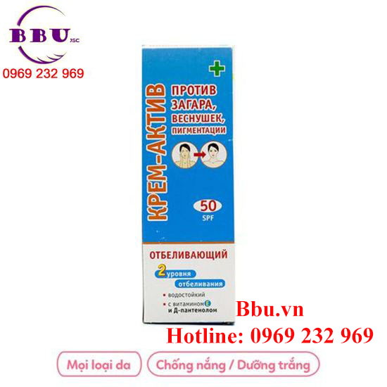 Kem chống nắng bảo vệ cao spf 45+ nga