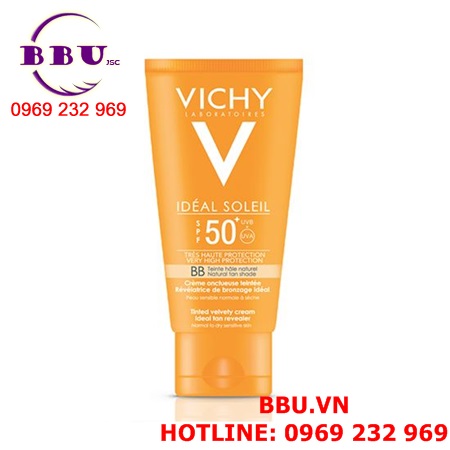 Kem chống nắng vichy spf 50 sensitive skin