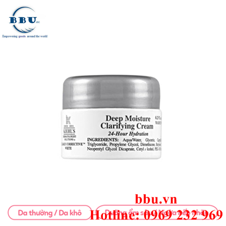 Kem dưỡng ẩm trị thâm nám, làm trắng da kiehl's clearly corrective white