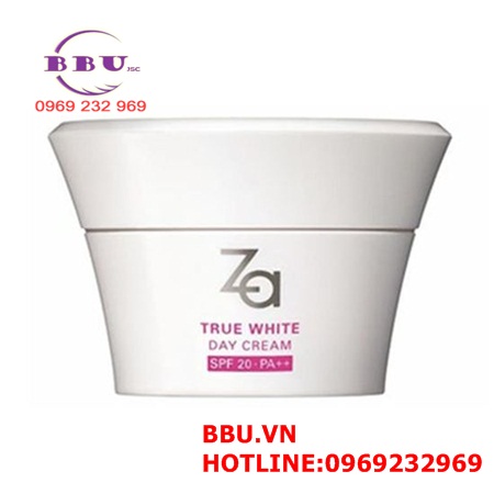 Kem dưỡng trắng da ban ngày za true white ex