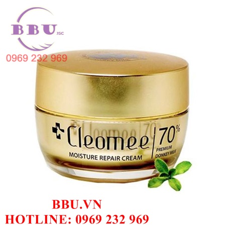Kem dưỡng trắng da sữa lừa cleomee moisture repair cream