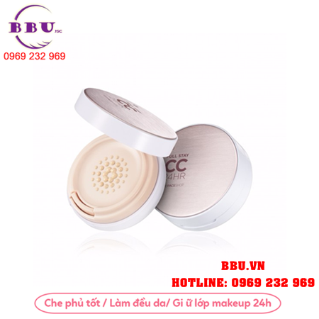 Kem nền the face shop full stay cc 24 hr
