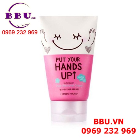 Kem tẩy lông etude - put your hands up hair remover 100ml