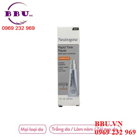 Kem đặc trị nám và cân bằng tông màu da neutrogena rapid tone repair dark spot corrector