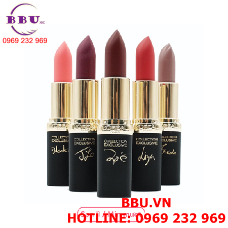 Son thỏi l'oreal riche collection exclusive pure red