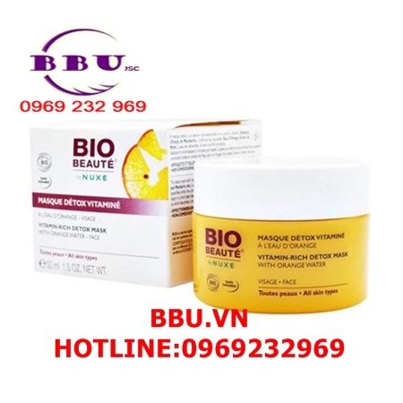 Mặt nạ thải độc nuxe bio beauté vitamin-rich detox mask