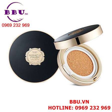 Phấn nước the face shop natural story miracle finish long lasting cushion
