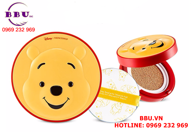 Phấn nước the face shop cc cooling cushion (winnie the pooh) - dành cho da khô