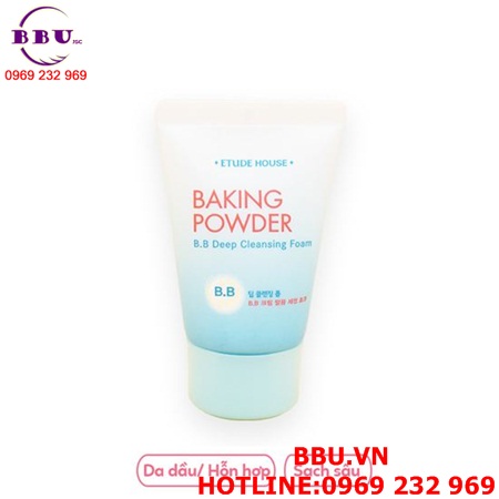 Sữa rửa mặt etude house baking powder bb deep cleansing foam