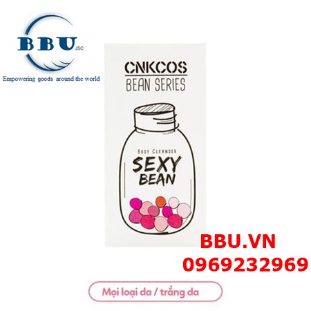 Tắm trắng toàn thân body cleanser sexy bean cnkcos