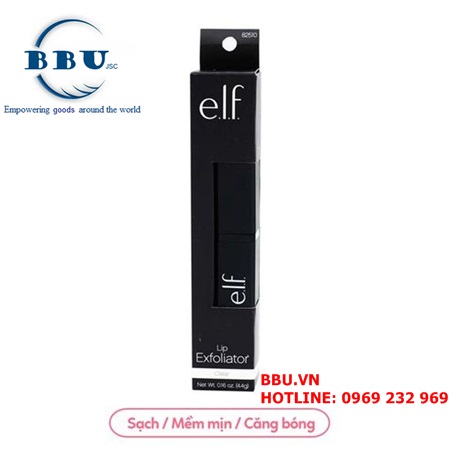 Tẩy tế bào chết cho môi elf lop exfoliator clear