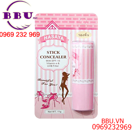 Thanh lăn che khuyết điểm hasaya stick concealer