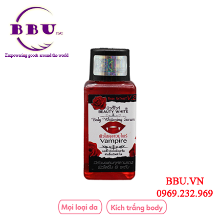 Tinh chất dưỡng trắng beauty white body whitening serum vampire