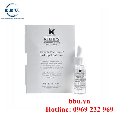 Tinh chất trắng da trị nám kiehl’s clearly corrective dark spot solution