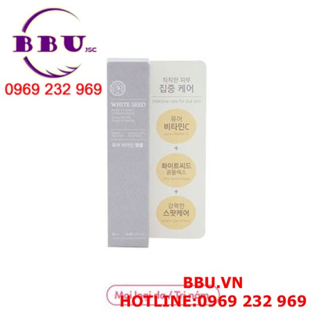 Tinh chất đặc trị nám the face shop white seed pure vitamin concentrate