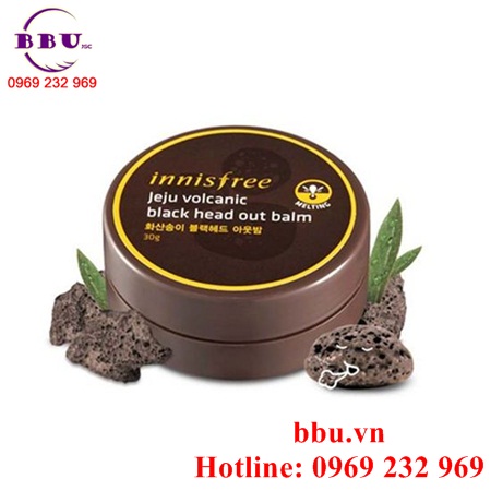 Trị mụn đầu đen jeju volcanic blackhead out balm
