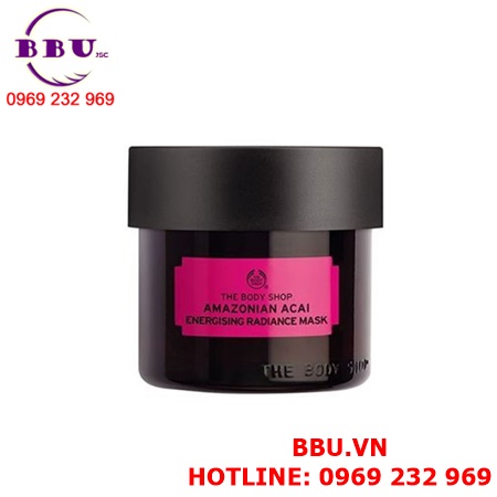 Mặt nạ the body shop amazonian acai energising radiance mask