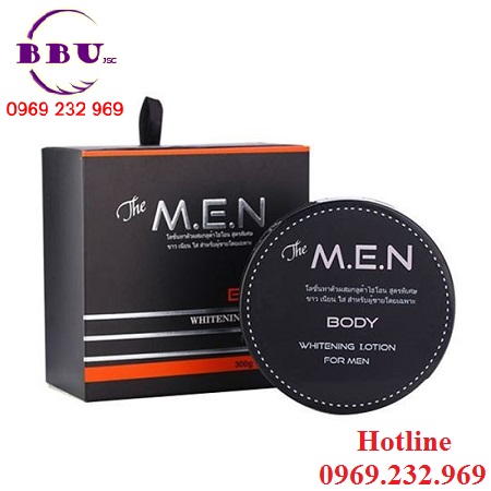 Kem dưỡng thể trắng da the m.e.n body whitening lotion for men