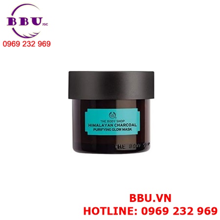 Mặt nạ the body shop himalayan charcoal purifying glow mask