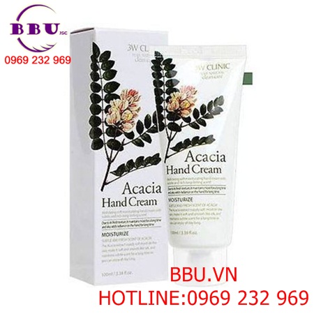  kem dưỡng da tay 3w clinic acacia hand cream