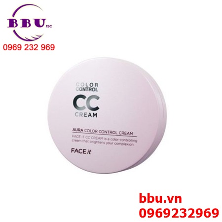 Kem nền the face shop face it cc cream aura cc spf30 pa++