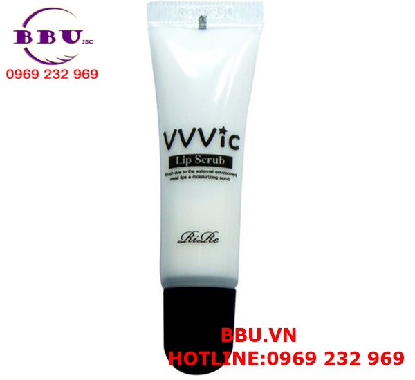 Tẩy da chết môi rire vvvic lip scrub
