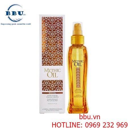 Dầu dưỡng tóc loreal mythic oil rich oil
