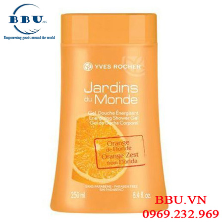 Sữa tắm yves rocher jarrdins du monde - gel douche bien faisant well being shower