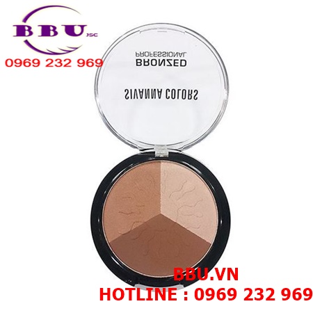 Phấn tạo khối sivanna colors bronzed pressional