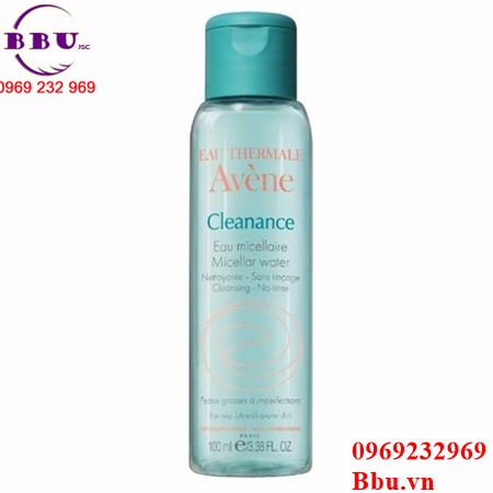 Nước tẩy trang avène eau thermale cleanance eau micellaire micellar water