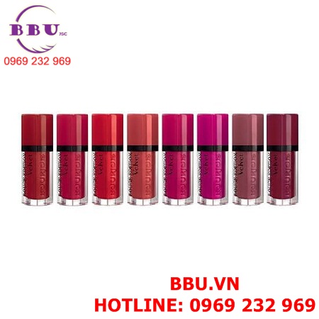 Son kem lì bourjois rouge edition velvet matte liquid lipstick