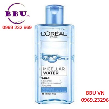 Nước tẩy trang l'oreal paris refreshing micellar water cleanser