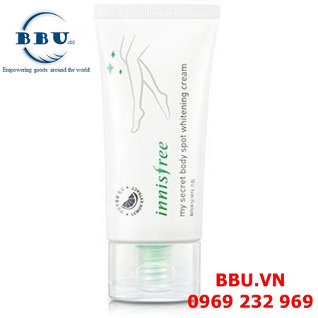 Kem dưỡng trắng cơ thể innisfree my secret body spot whitening cream