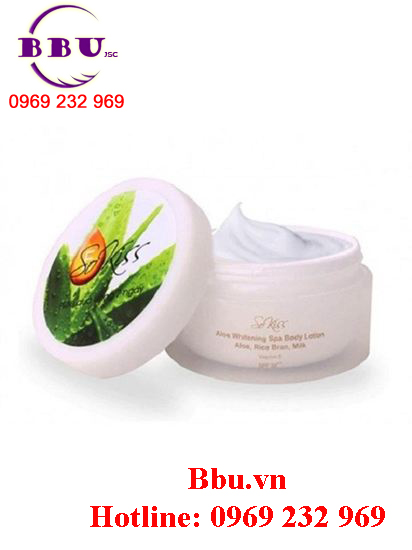 Kem dưỡng trắng da toàn thân nha đam sokiss aloe whitening spa body lotion