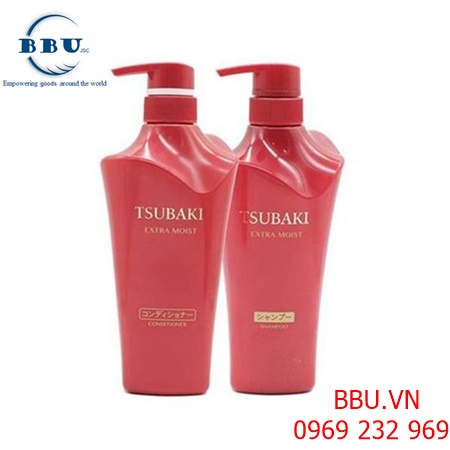 Bộ dầu gội và dầu xả shiseido tsubaki