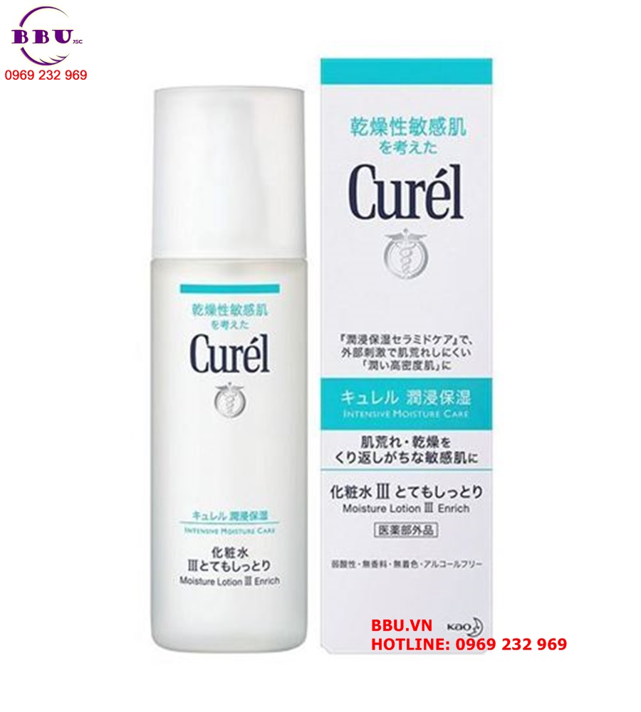 Nước cân bằng curel kao moisture lotion iii enrich